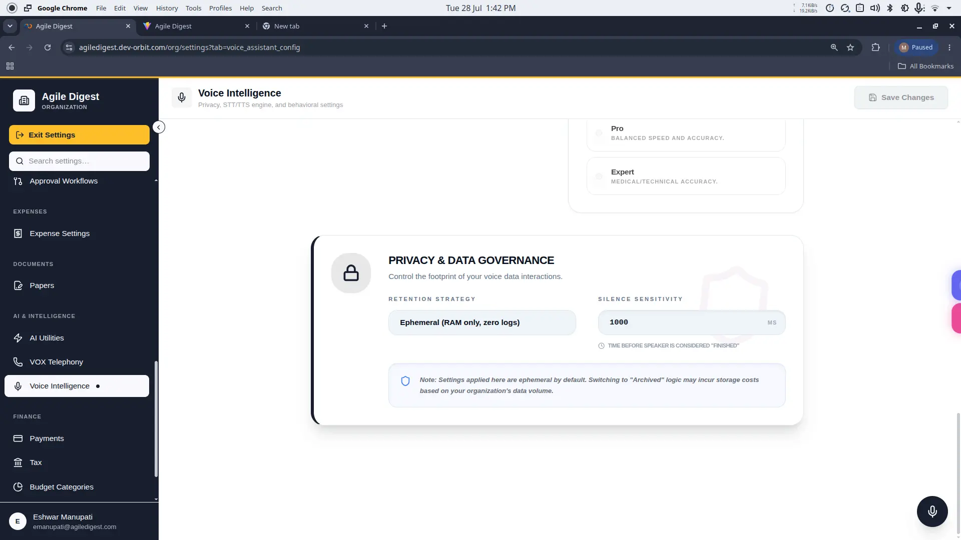 Accuracy, Behavior, and Privacy